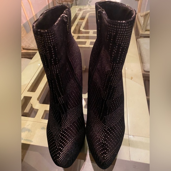 BUMPER ELLE 44 COVERED PLATFORM BLING BOOTIE SIZE 10 EXCELLENT CONDITION - Picture 2 of 9